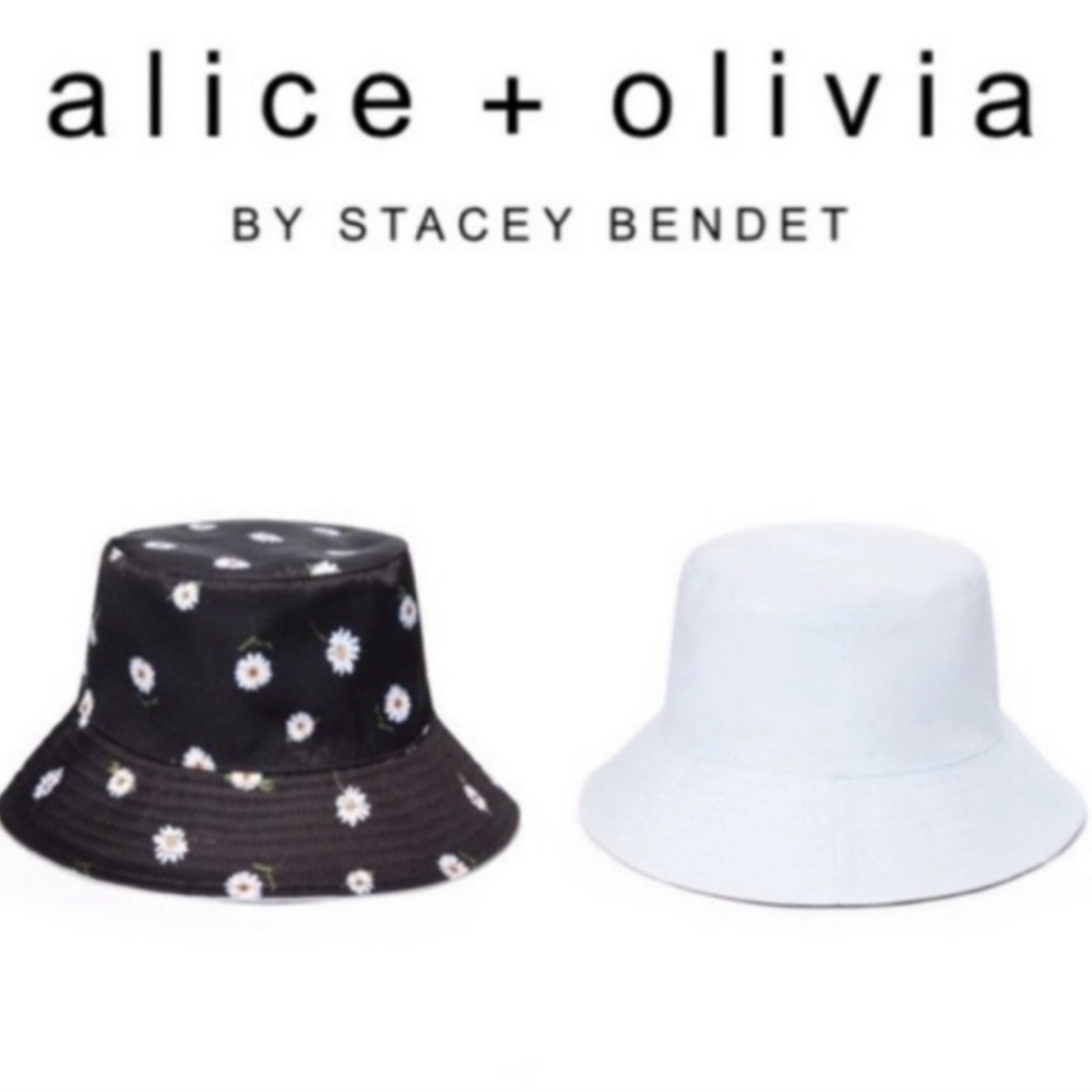 Alice + Olivia Reversible Bucket Hat - Picture 2 of 7